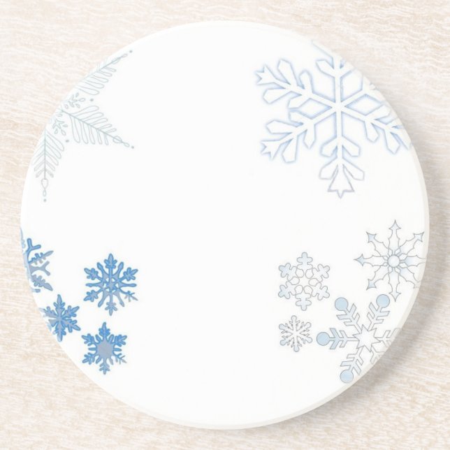 Snowflakes Coaster (Front)