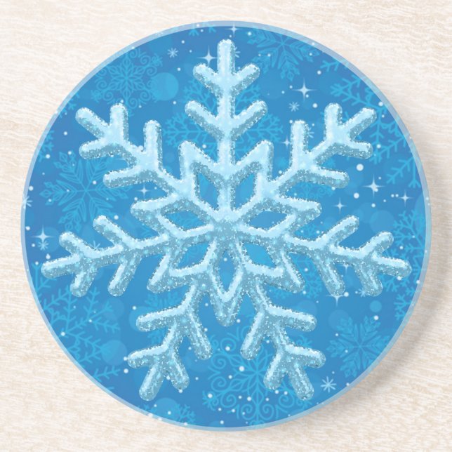 Snowflakes Coaster (Front)