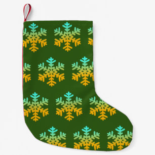 Snowflakes Custom Christmas Stocking
