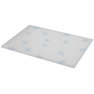 Snowflakes Cutting Board