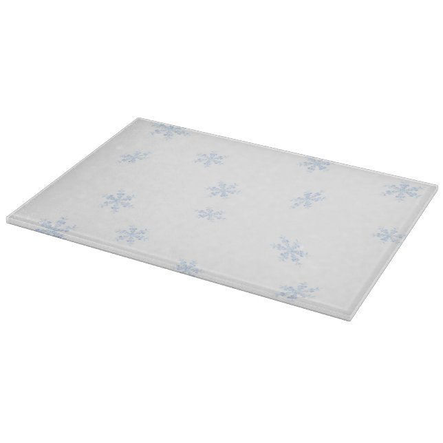 Snowflakes Cutting Board (Corner)