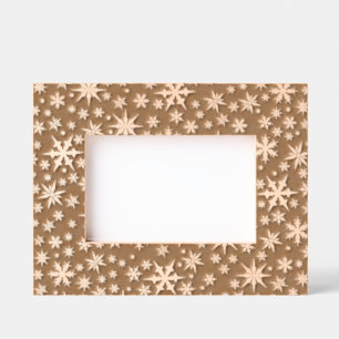 Snowflakes Design Etched Frames