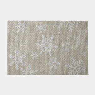 Snowflakes Doormat