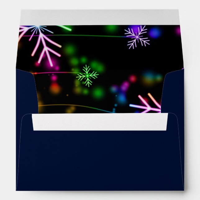 Snowflakes Envelopes (Back (Bottom))