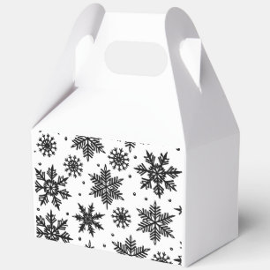 snowflakes favour box