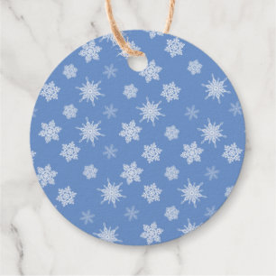Snowflakes Favour Tags