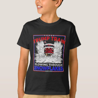 Snowflakes For President Trump! Maga Trump Train 2 T-Shirt