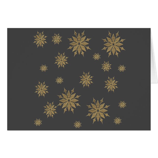 snowflakes,golden snowflakes, (Front Horizontal)