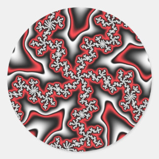 Snowflakes Gone Wild Stickers