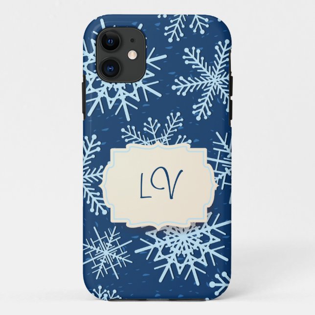 Snowflakes, iPhone 5 case (Back)