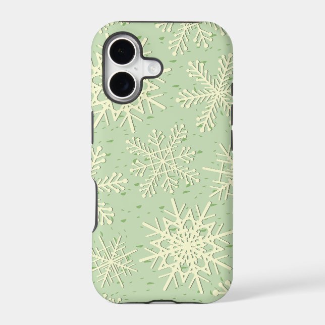 Snowflakes, iPhone 5 case (Back)