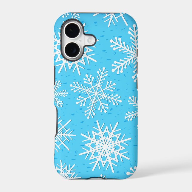 Snowflakes, iPhone 5 case (Back)