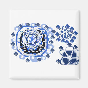 Snowflakes  joy magnet