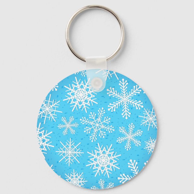 Snowflakes, keychain (Front)