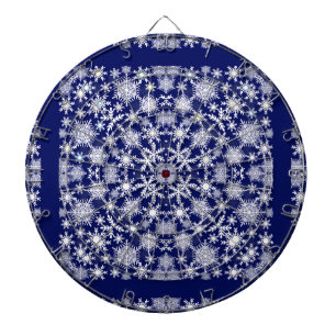Snowflakes Lace Dartboard