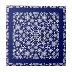 Snowflakes Lace Tile