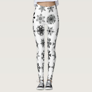 Snowflakes Leggings