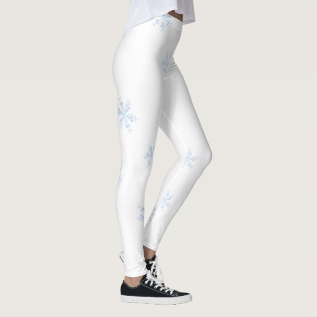 Snowflakes Leggings (Right)