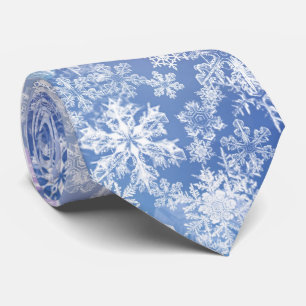 Snowflakes Men's Tie