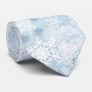 Snowflakes Men's Tie