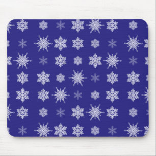 Snowflakes Mouse Mat