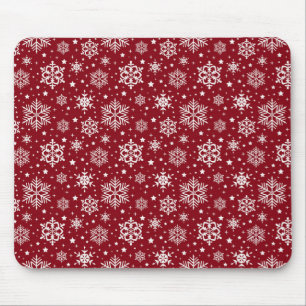 Snowflakes Mouse Mat