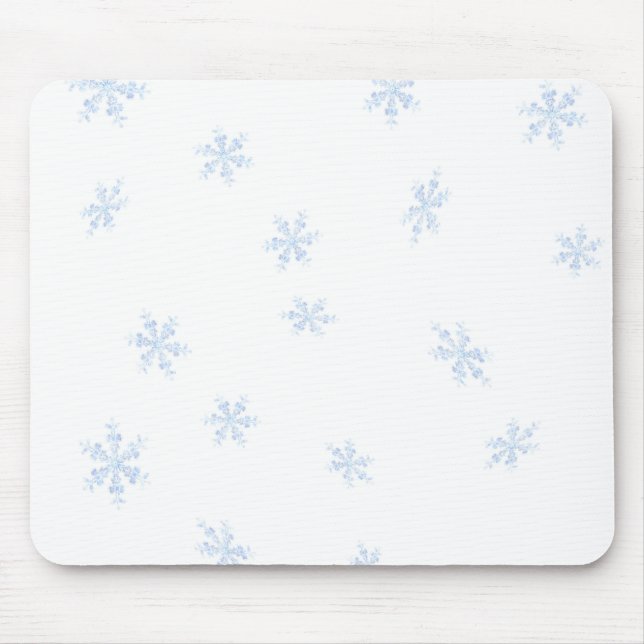 Snowflakes Mouse Mat (Front)