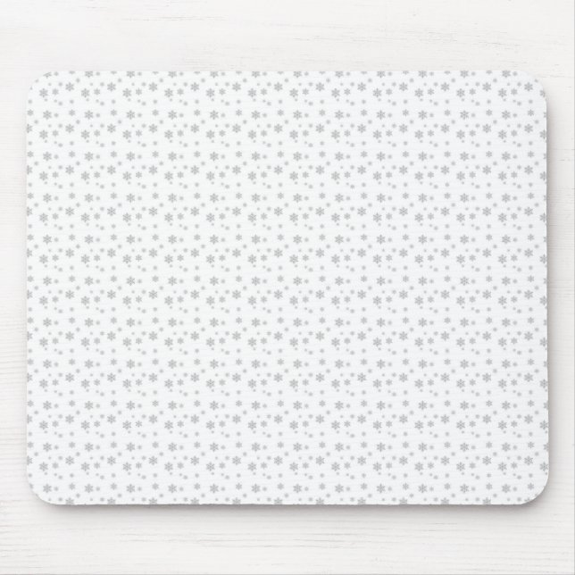 Snowflakes Mouse Mat (Front)
