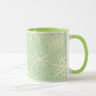Snowflakes, mug