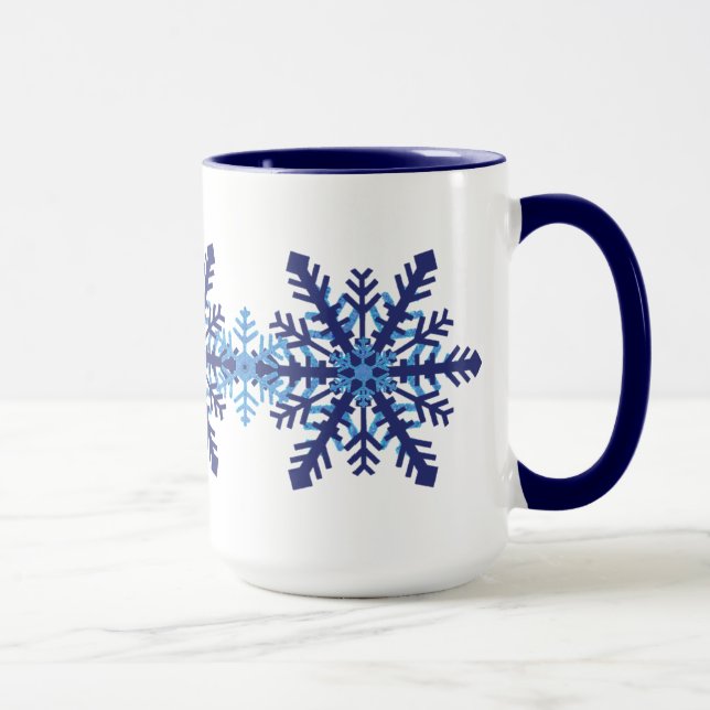 Snowflakes Mug (Right)