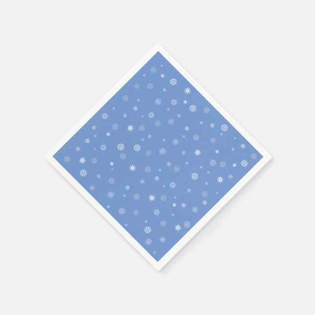 Snowflakes Napkin (Corner)