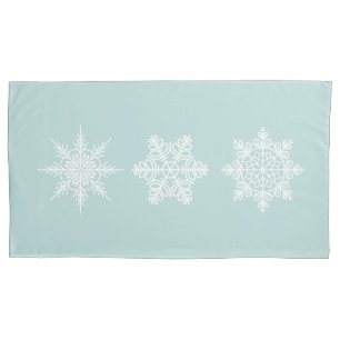 Snowflakes Pillowcase King