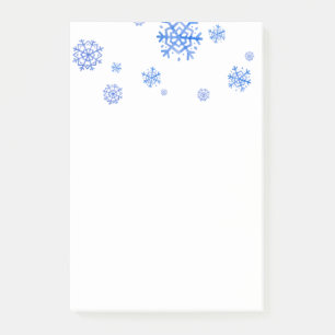 Snowflakes Post-it Notes