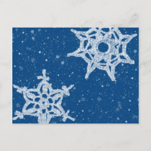 Snowflakes Postcard
