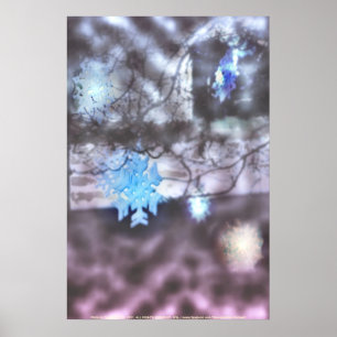 snowflakes poster