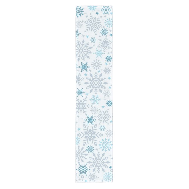 Snowflakes Short Table Runner (Front)
