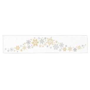 Snowflakes Short Table Runner