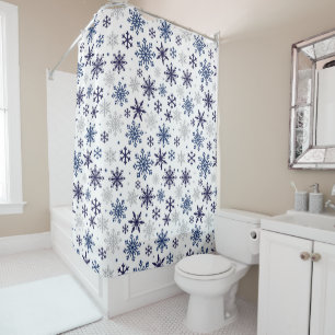 Snowflakes  shower curtain