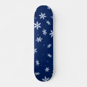 Snowflakes Skateboard