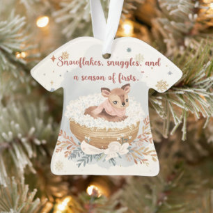Snowflakes, Snuggles & A Season of Firsts Ornament