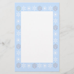 Snowflakes Stationery