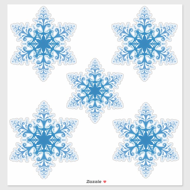 Snowflakes Sticker (Sheet)