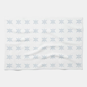 Snowflakes Tea Towel