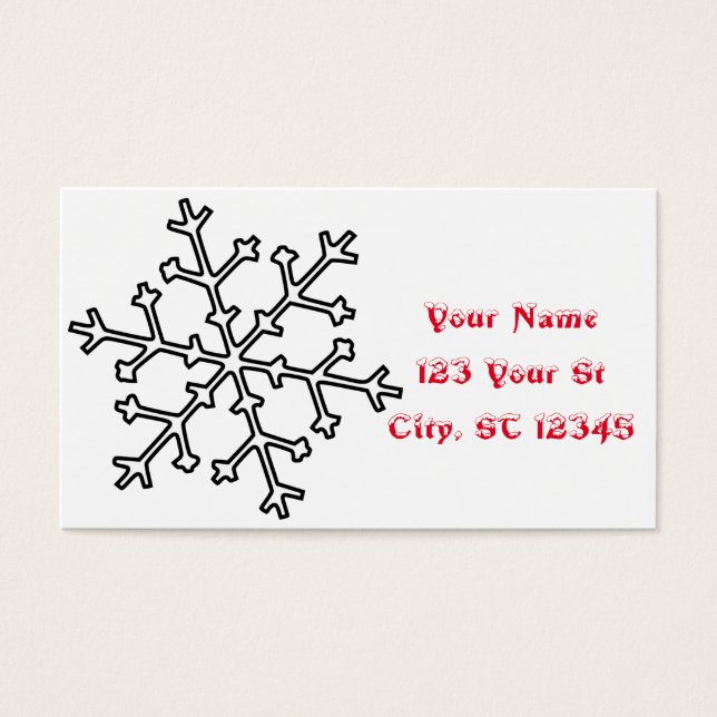 Snowflakes Thunder_Cove (Front)