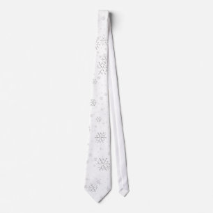 Snowflakes Tie