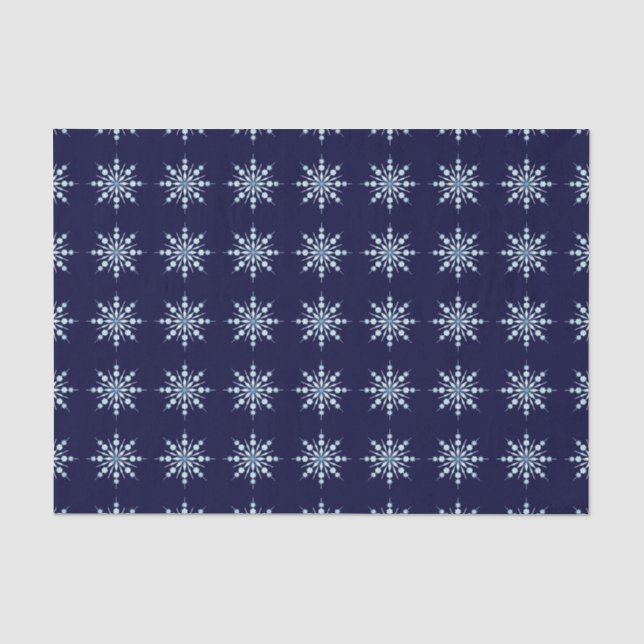 Snowflakes Tissue Paper (Front)