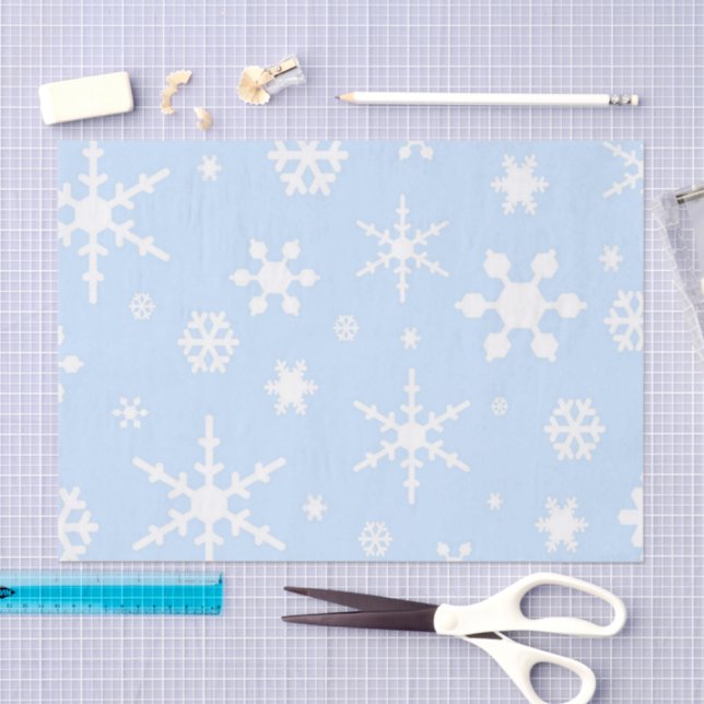 Snowflakes Tissue Paper (Craft)