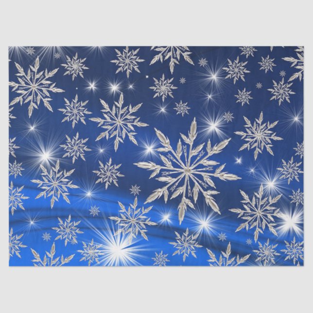 Snowflakes Tissue Paper (Front)