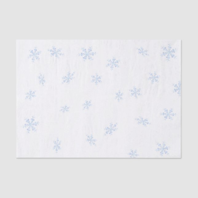 Snowflakes Tissue Paper (Front)