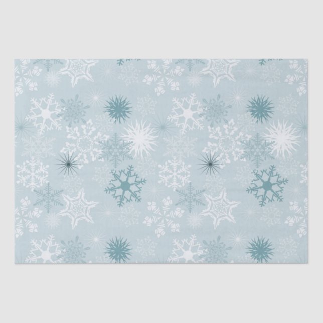 Snowflakes Tissue Paper (Front)